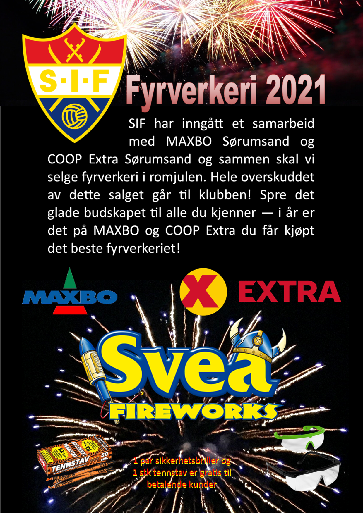 Fyrverkeri 2021